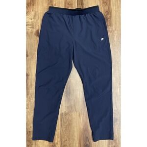 Fabletics The Fundamental Pants Blue Performance Gym Train Run Lounge Men's M